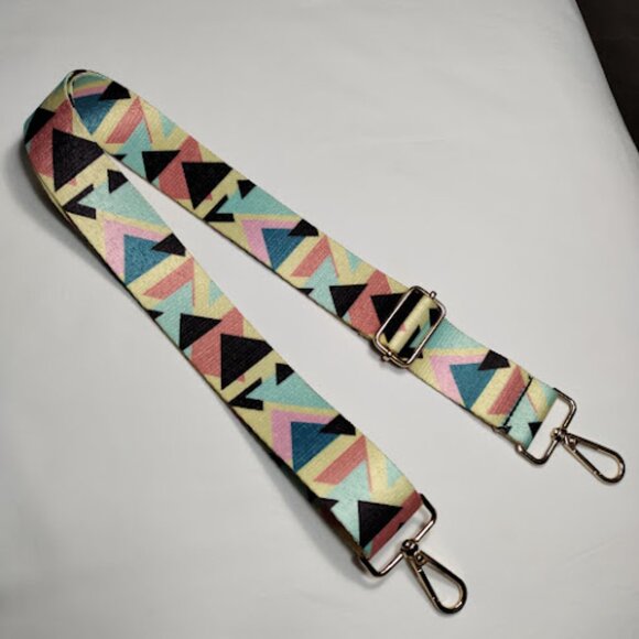 Adjustable Replacement Detachable Crossbody Bag Purse Strap Gold Metal Handbag - Picture 4 of 5